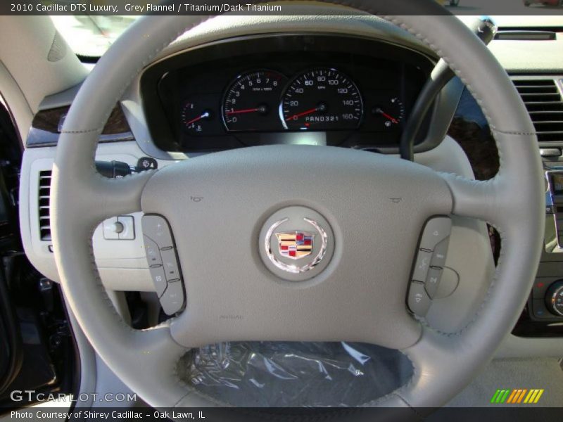 Grey Flannel / Titanium/Dark Titanium 2010 Cadillac DTS Luxury