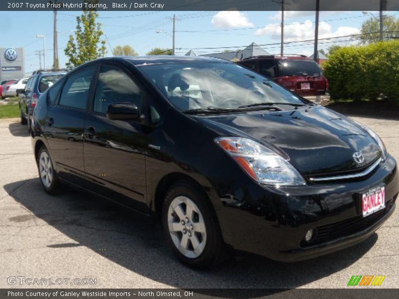 Black / Dark Gray 2007 Toyota Prius Hybrid Touring