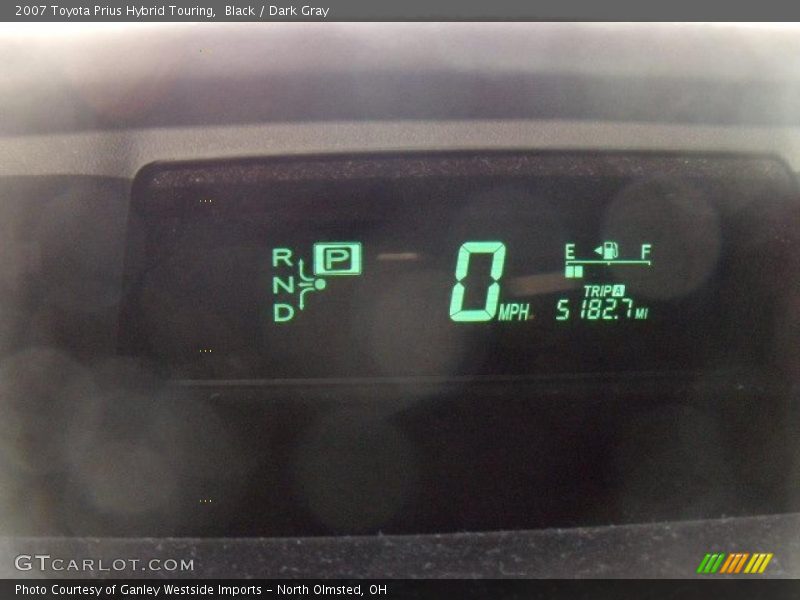 Black / Dark Gray 2007 Toyota Prius Hybrid Touring