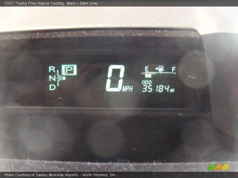 Black / Dark Gray 2007 Toyota Prius Hybrid Touring