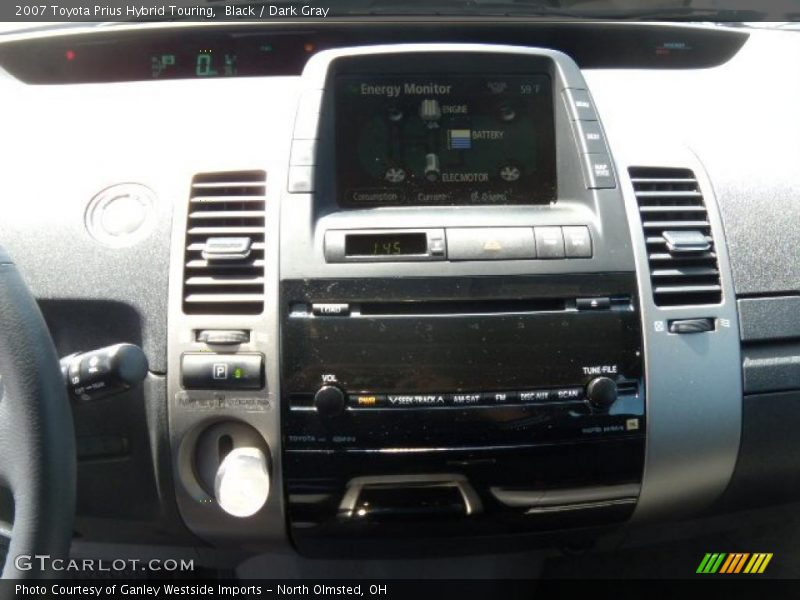 Black / Dark Gray 2007 Toyota Prius Hybrid Touring
