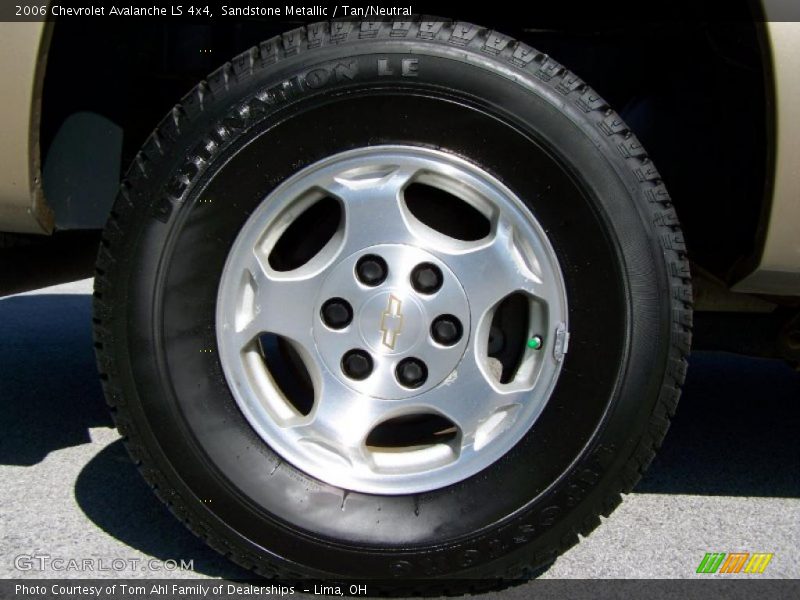 Sandstone Metallic / Tan/Neutral 2006 Chevrolet Avalanche LS 4x4