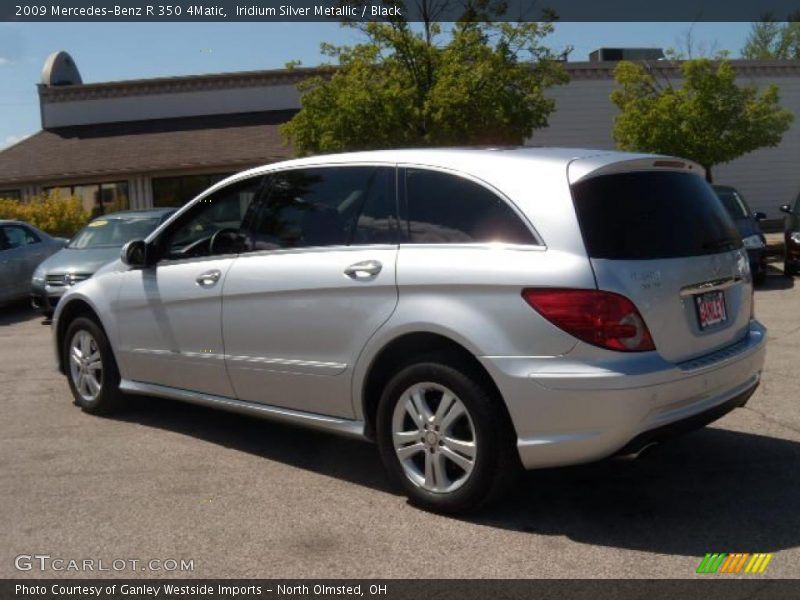 Iridium Silver Metallic / Black 2009 Mercedes-Benz R 350 4Matic