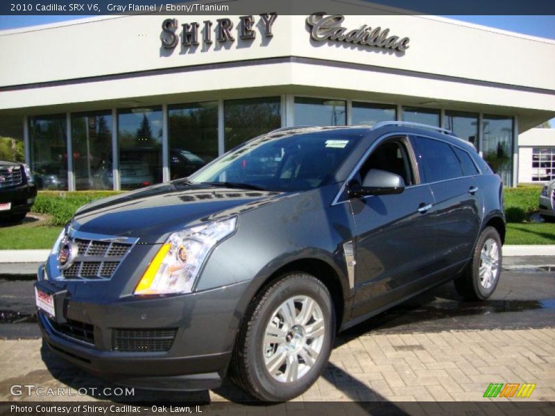 Gray Flannel / Ebony/Titanium 2010 Cadillac SRX V6