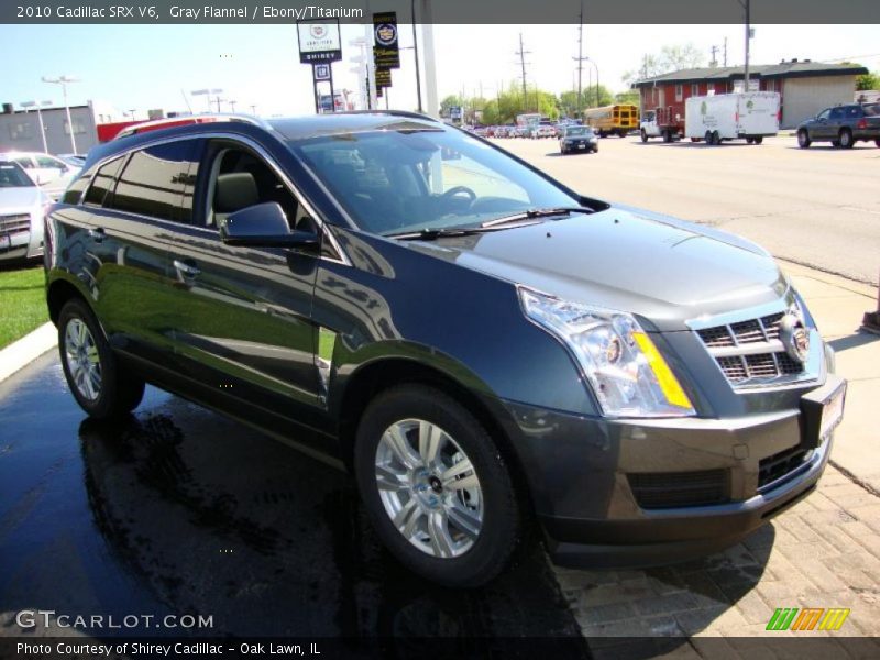 Gray Flannel / Ebony/Titanium 2010 Cadillac SRX V6