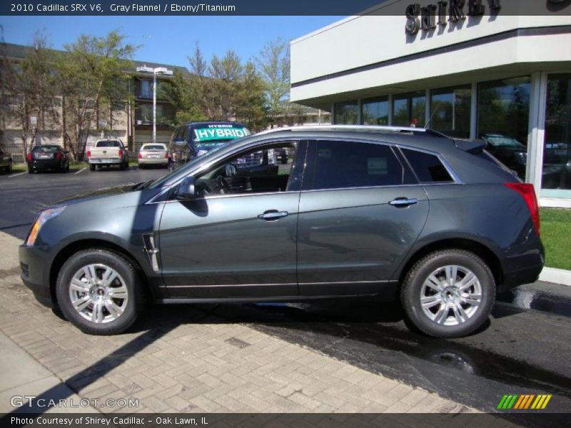 Gray Flannel / Ebony/Titanium 2010 Cadillac SRX V6
