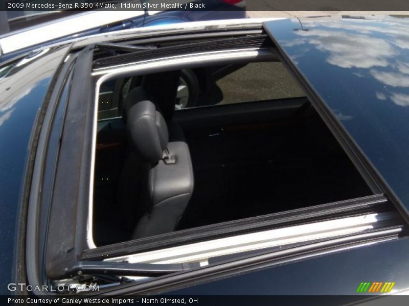 Iridium Silver Metallic / Black 2009 Mercedes-Benz R 350 4Matic