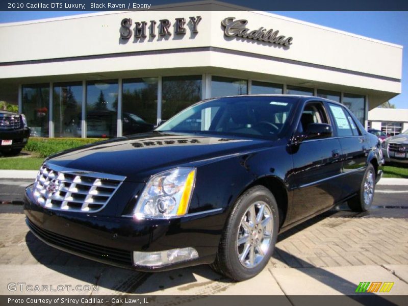Black Raven / Ebony 2010 Cadillac DTS Luxury