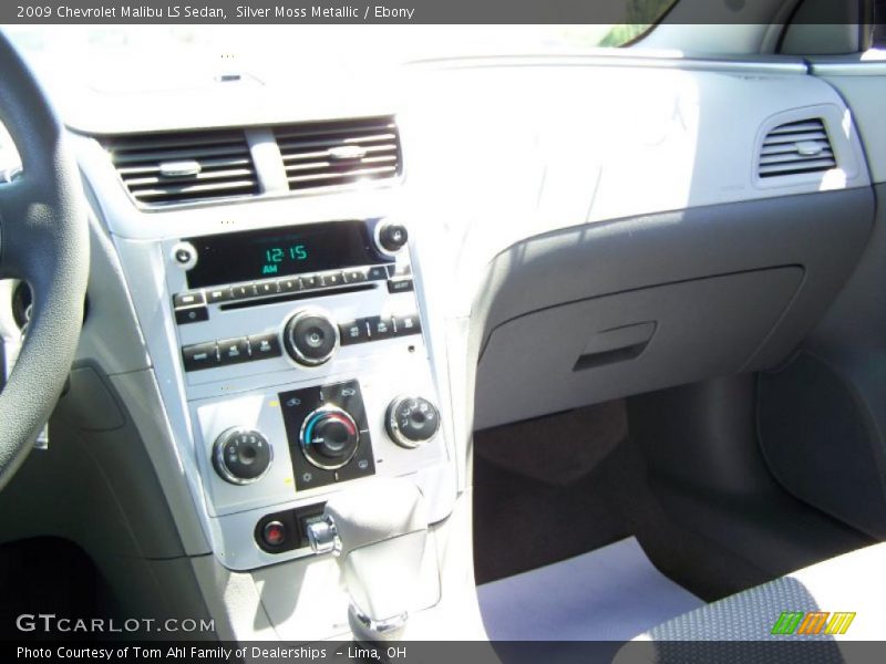 Silver Moss Metallic / Ebony 2009 Chevrolet Malibu LS Sedan