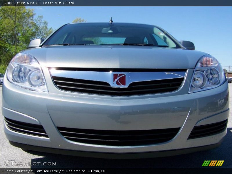 Ocean Mist / Black 2008 Saturn Aura XE