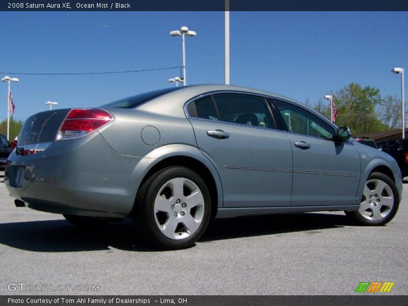 Ocean Mist / Black 2008 Saturn Aura XE