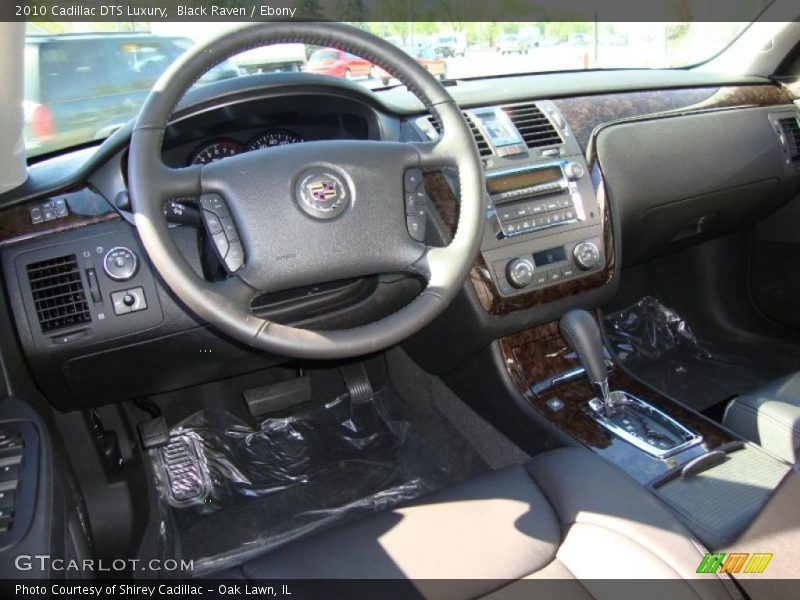 Black Raven / Ebony 2010 Cadillac DTS Luxury