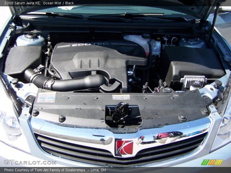 Ocean Mist / Black 2008 Saturn Aura XE
