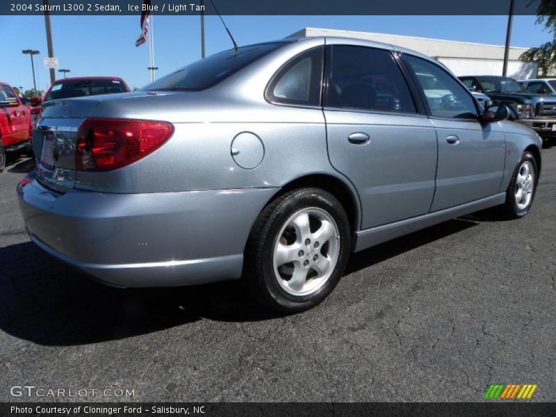 Ice Blue / Light Tan 2004 Saturn L300 2 Sedan