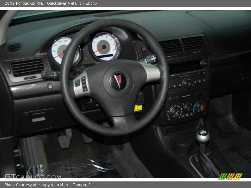 Quicksilver Metallic / Ebony 2009 Pontiac G5 XFE