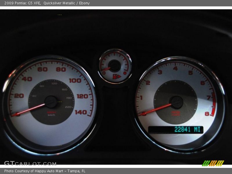 Quicksilver Metallic / Ebony 2009 Pontiac G5 XFE
