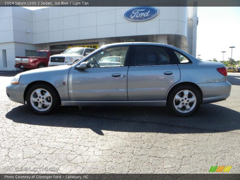 Ice Blue / Light Tan 2004 Saturn L300 2 Sedan