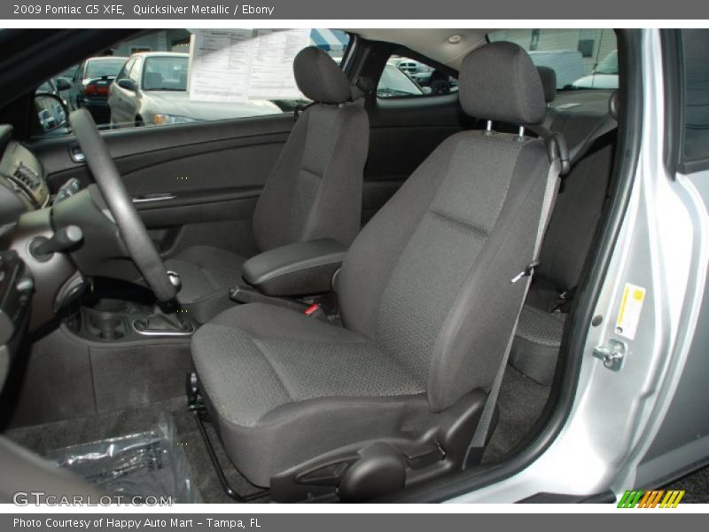 Quicksilver Metallic / Ebony 2009 Pontiac G5 XFE