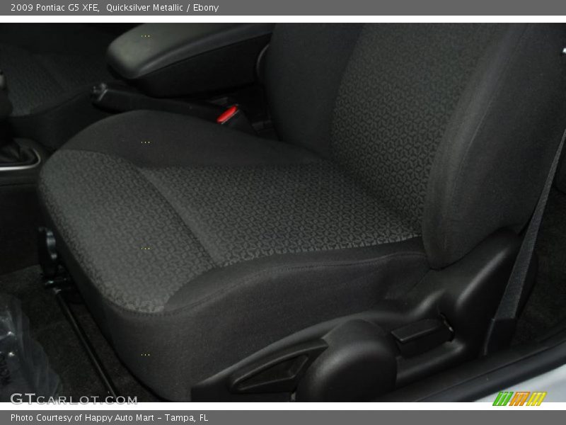 Quicksilver Metallic / Ebony 2009 Pontiac G5 XFE