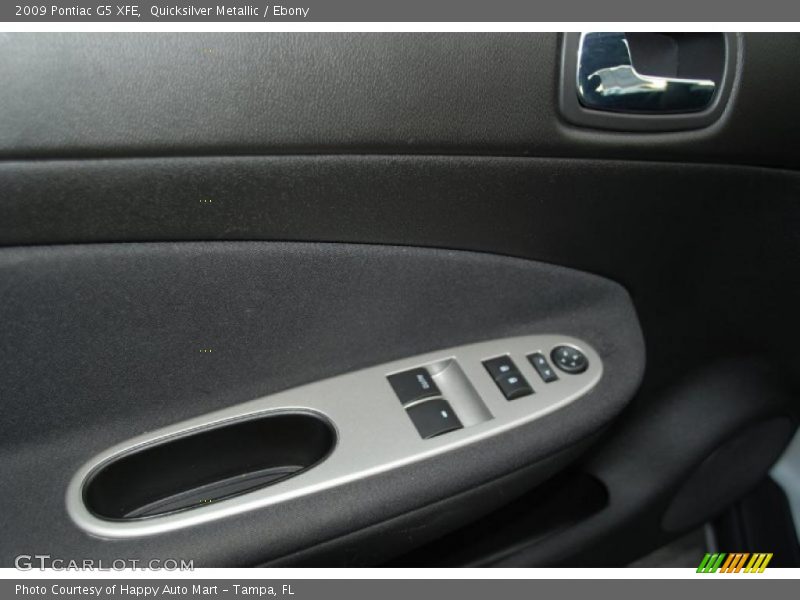 Quicksilver Metallic / Ebony 2009 Pontiac G5 XFE