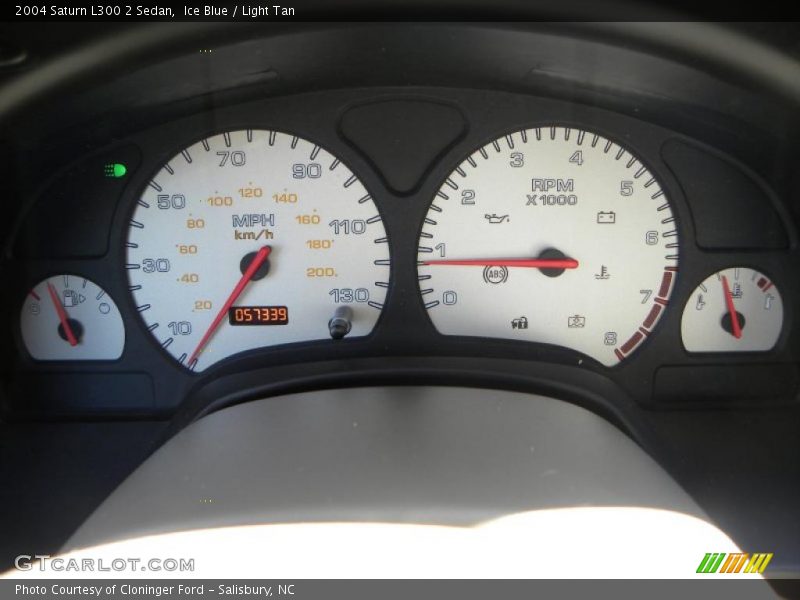 Ice Blue / Light Tan 2004 Saturn L300 2 Sedan