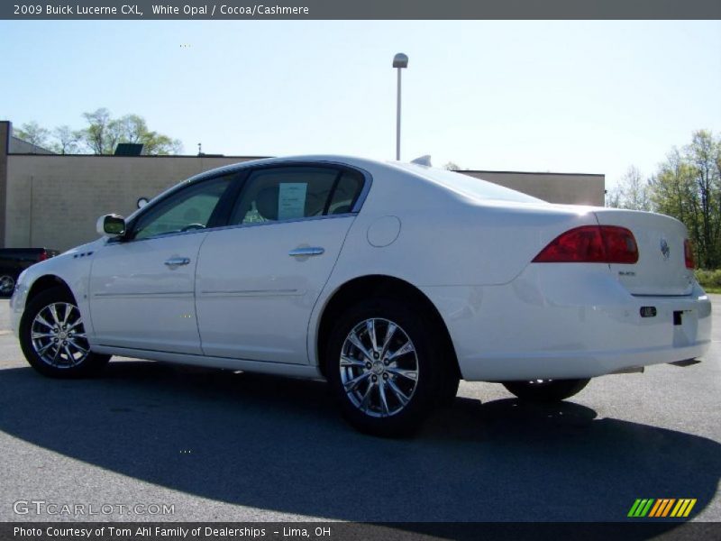 White Opal / Cocoa/Cashmere 2009 Buick Lucerne CXL