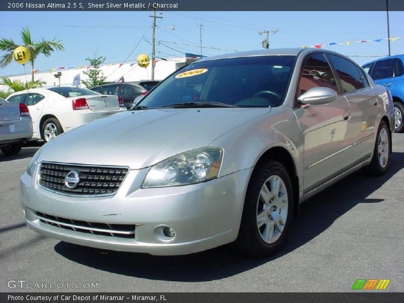 Sheer Silver Metallic / Charcoal 2006 Nissan Altima 2.5 S