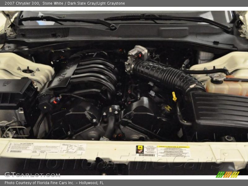 Stone White / Dark Slate Gray/Light Graystone 2007 Chrysler 300