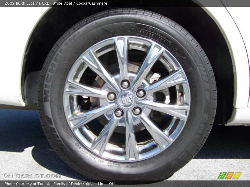 White Opal / Cocoa/Cashmere 2009 Buick Lucerne CXL