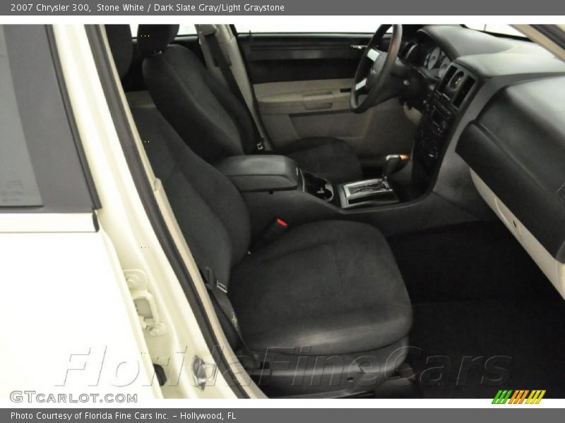 Stone White / Dark Slate Gray/Light Graystone 2007 Chrysler 300