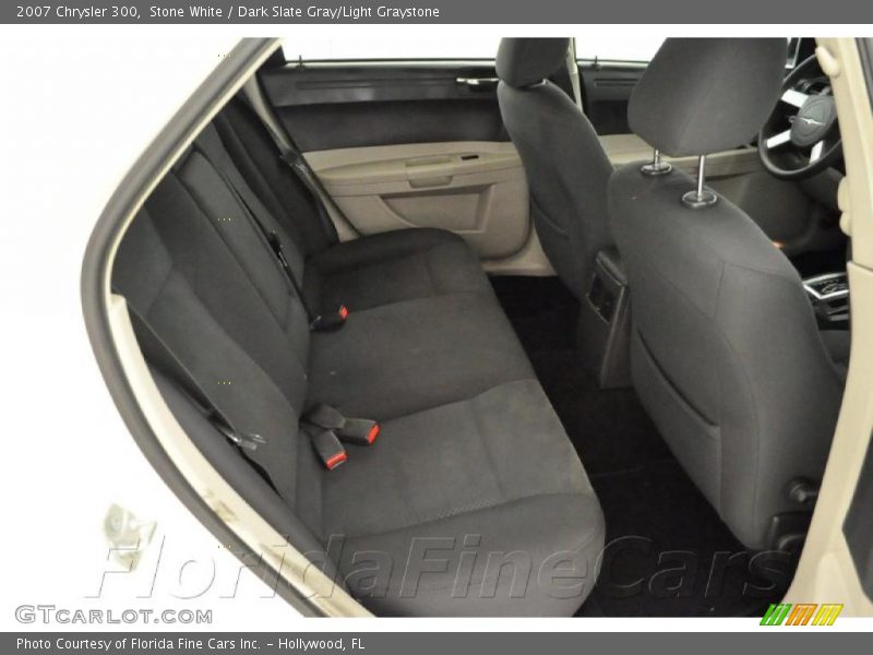 Stone White / Dark Slate Gray/Light Graystone 2007 Chrysler 300