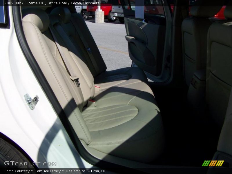 White Opal / Cocoa/Cashmere 2009 Buick Lucerne CXL
