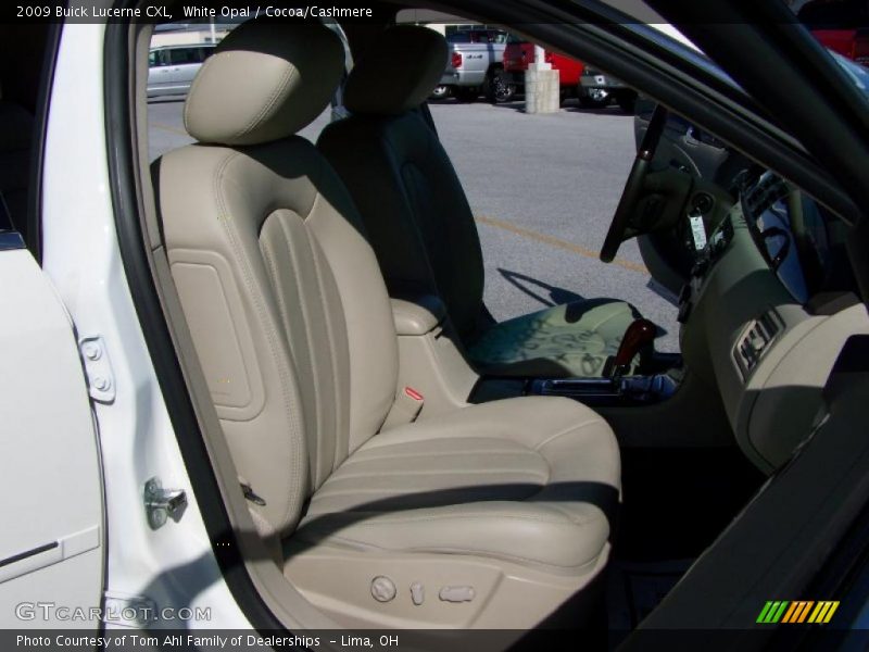 White Opal / Cocoa/Cashmere 2009 Buick Lucerne CXL