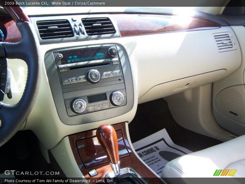 White Opal / Cocoa/Cashmere 2009 Buick Lucerne CXL