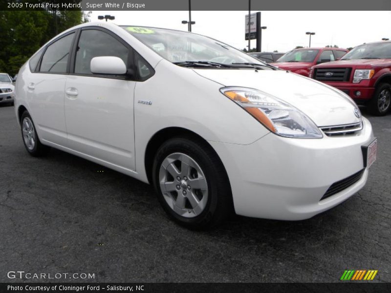 Super White / Bisque 2009 Toyota Prius Hybrid