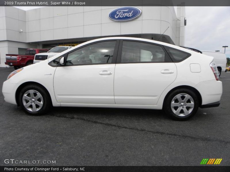 Super White / Bisque 2009 Toyota Prius Hybrid