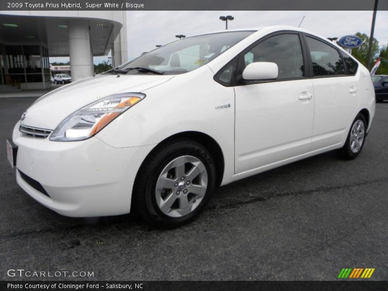 Super White / Bisque 2009 Toyota Prius Hybrid