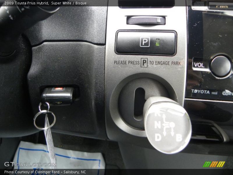 Super White / Bisque 2009 Toyota Prius Hybrid