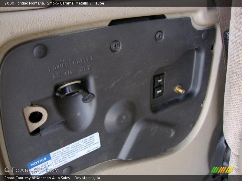 Smoky Caramel Metallic / Taupe 2000 Pontiac Montana