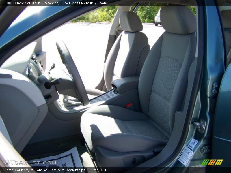 Silver Moss Metallic / Ebony 2009 Chevrolet Malibu LS Sedan