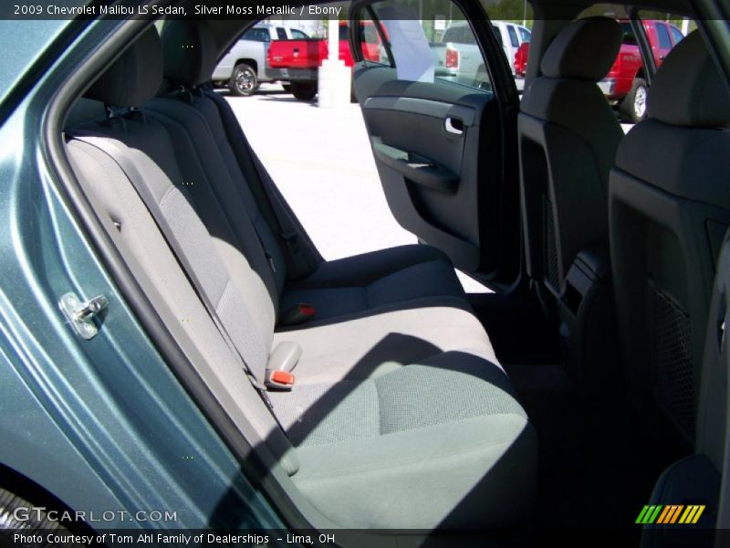 Silver Moss Metallic / Ebony 2009 Chevrolet Malibu LS Sedan