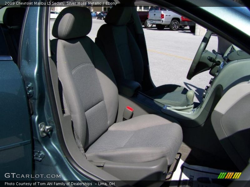 Silver Moss Metallic / Ebony 2009 Chevrolet Malibu LS Sedan