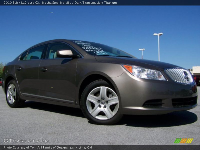 Mocha Steel Metallic / Dark Titanium/Light Titanium 2010 Buick LaCrosse CX