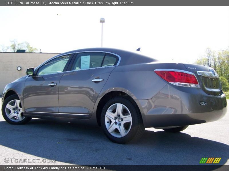 Mocha Steel Metallic / Dark Titanium/Light Titanium 2010 Buick LaCrosse CX