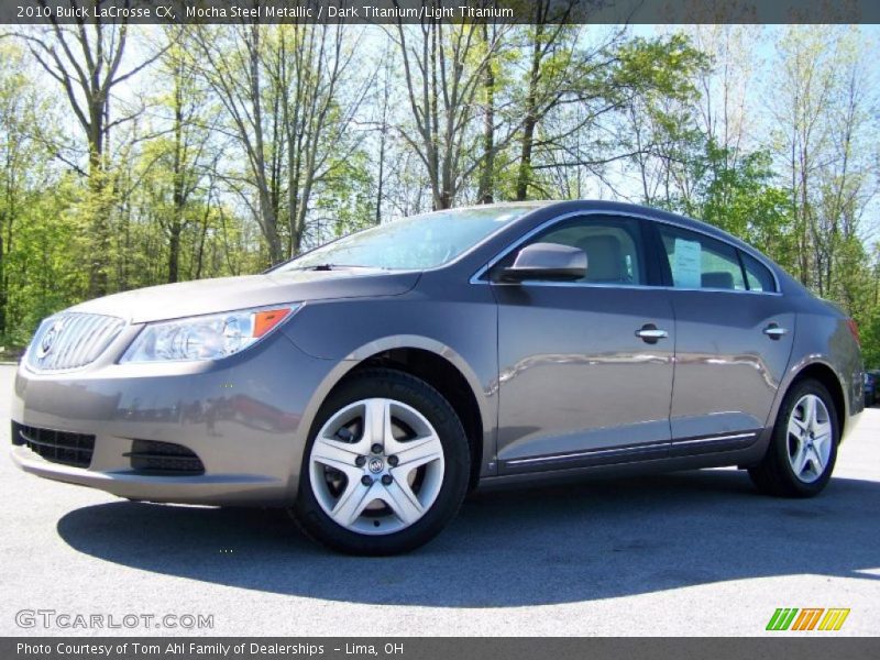 Mocha Steel Metallic / Dark Titanium/Light Titanium 2010 Buick LaCrosse CX