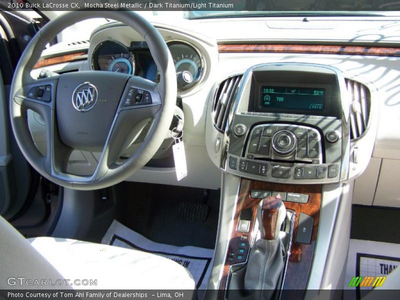 Mocha Steel Metallic / Dark Titanium/Light Titanium 2010 Buick LaCrosse CX