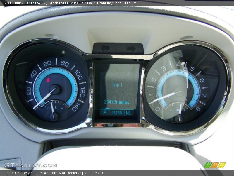 Mocha Steel Metallic / Dark Titanium/Light Titanium 2010 Buick LaCrosse CX