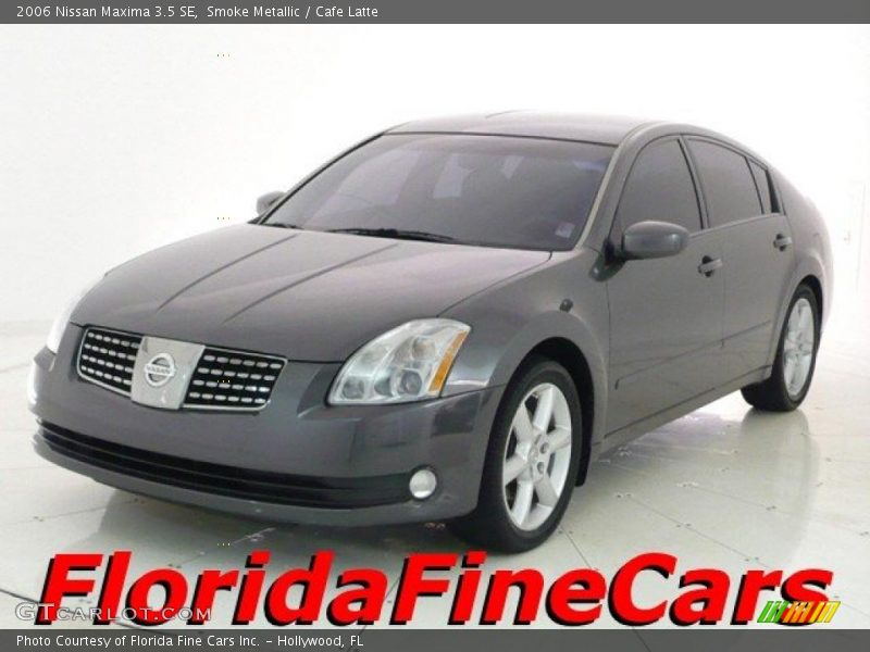 Smoke Metallic / Cafe Latte 2006 Nissan Maxima 3.5 SE