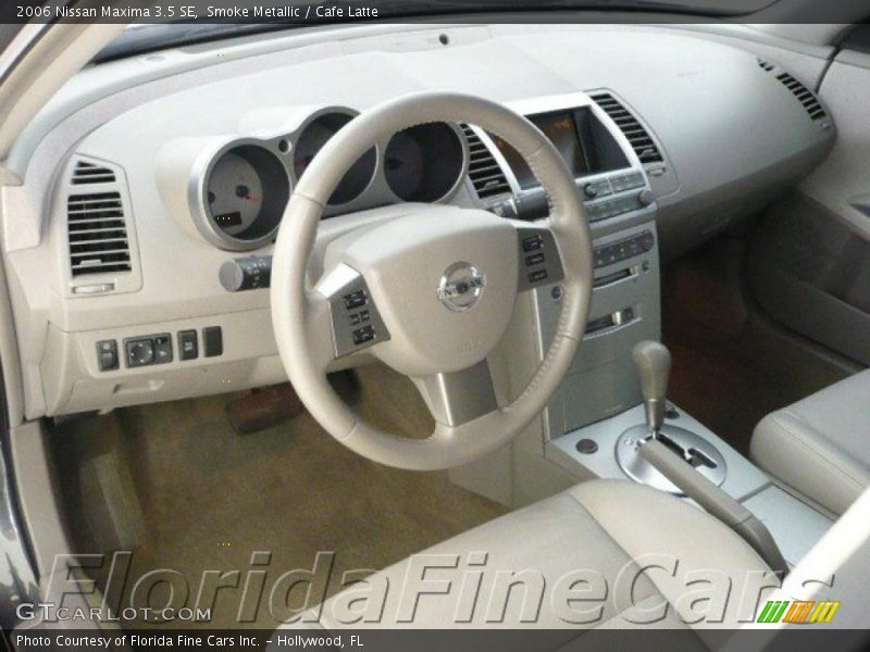 Smoke Metallic / Cafe Latte 2006 Nissan Maxima 3.5 SE