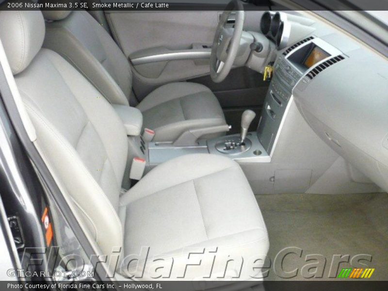 Smoke Metallic / Cafe Latte 2006 Nissan Maxima 3.5 SE